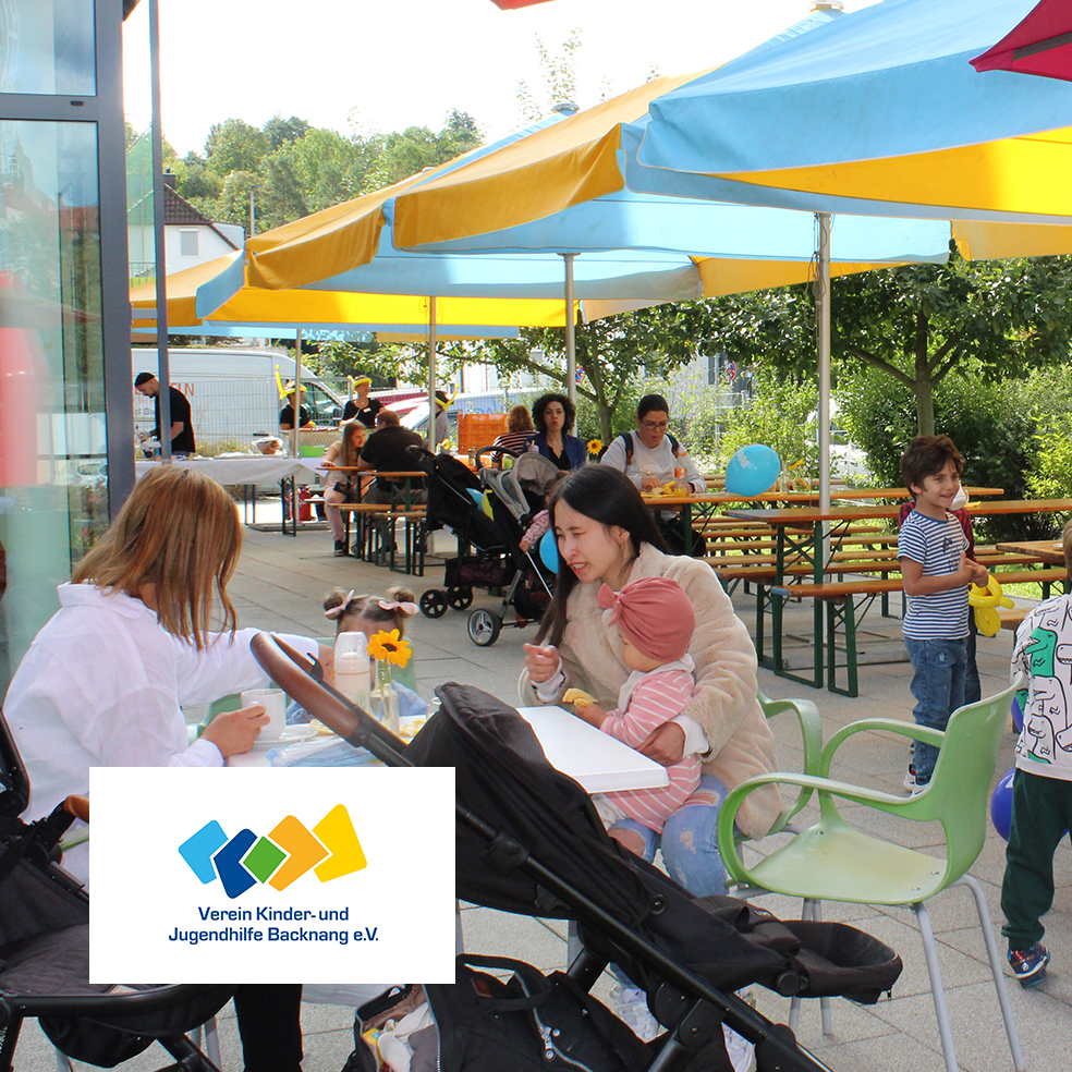 Familienfest beim Verein Kinder- und Jugendhilfe Backnang – Begegnung, Austausch und gemeinsames Erleben.