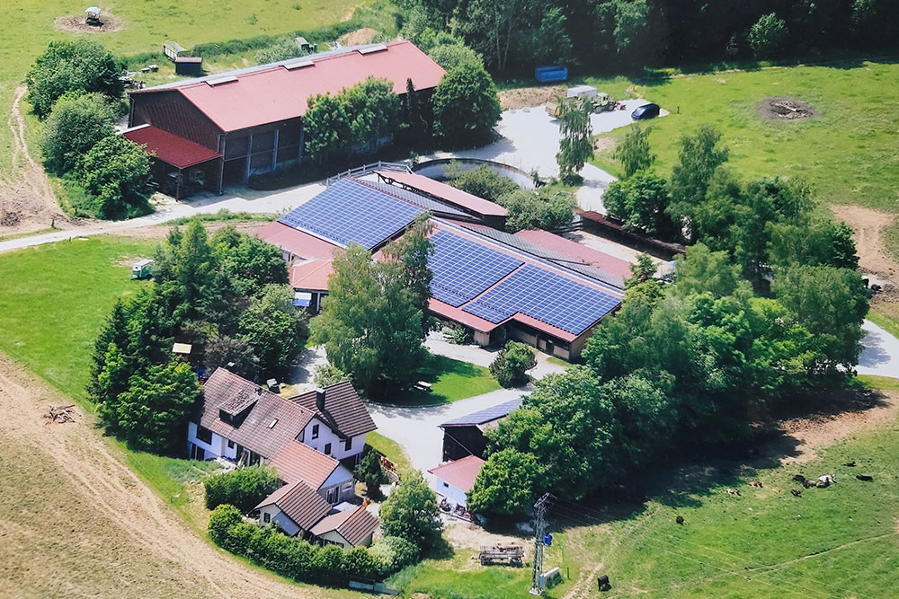Heidäckerhof Hofkäserei Hohenstein | Luftbildaufnahme