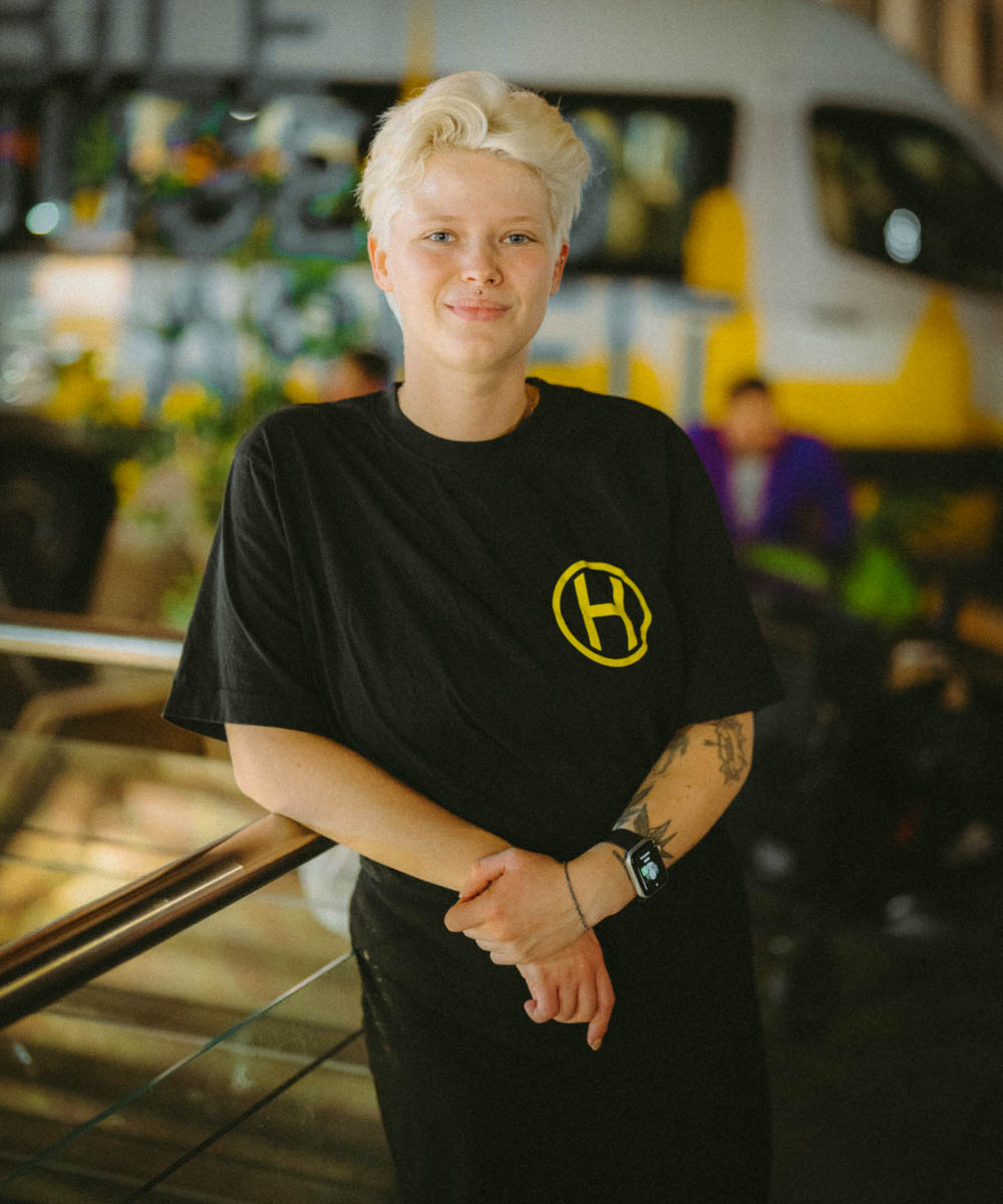 Stellle ist abends und nachts ehrenamtlich aktiv.